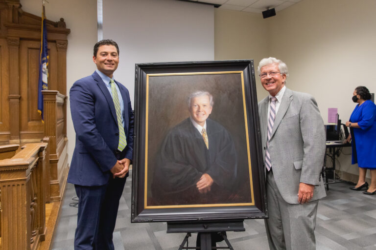Judge Ishmael's Portrait Unveiling