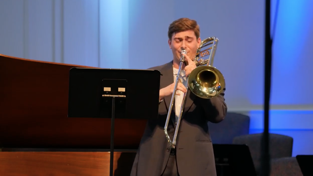 Fowler Bell PLLC’s Britton Fugazzi Performing at His Senior Trombone Recital