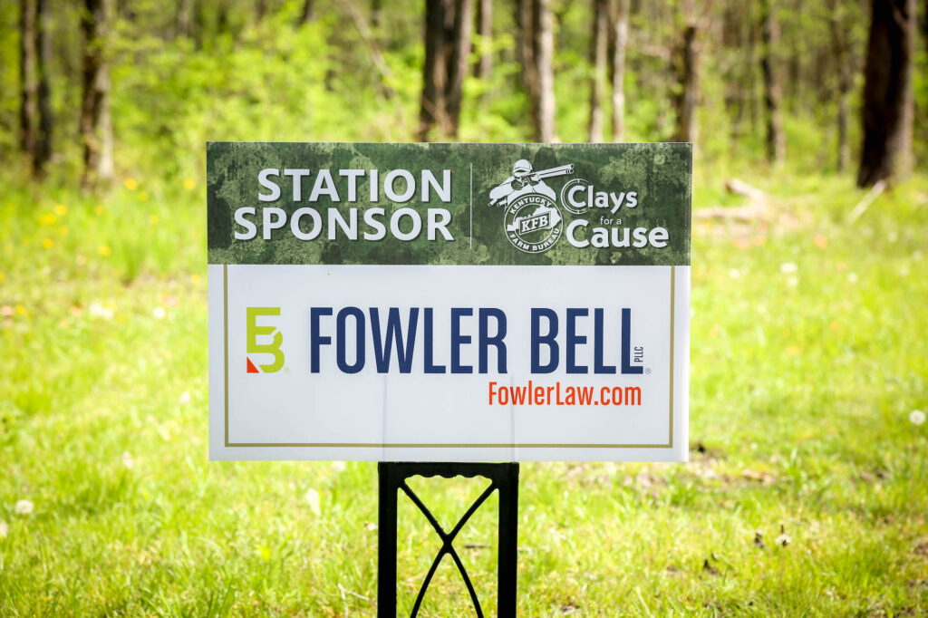 Sign for fourth annual Clays for a Cause